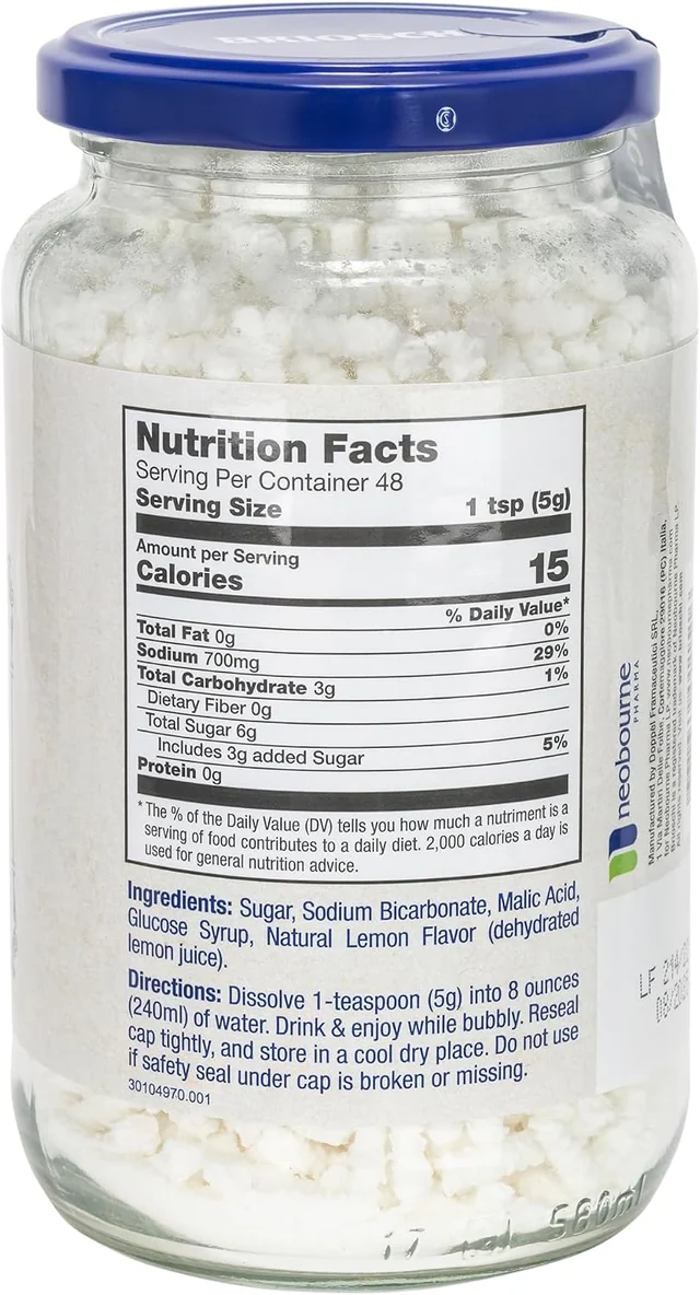 Heritage bottle label with directions